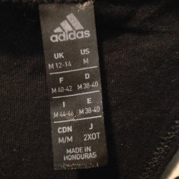 Adidas Black Muscle Tee with Pink Logo - Picture 3 of 15